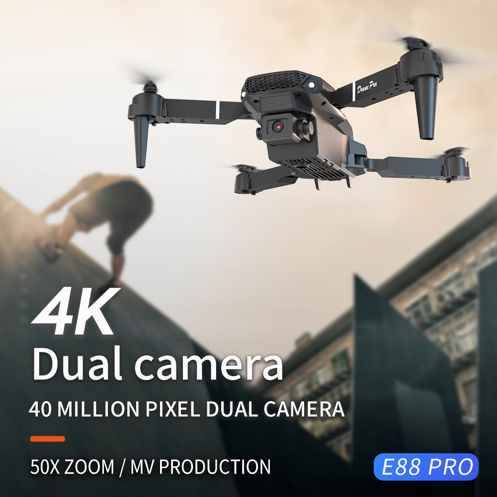 2026 NEW E88 Professional HD 4 - Drone Kit Professional ulasan dan harga