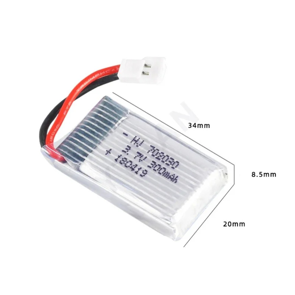3.7V 300mAH Lipo Battery For U - Eachine Drone E010 ulasan dan harga